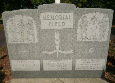 Memorial Field Marker image. Click for full size.