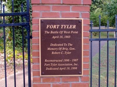 The Entrance to Fort Tyler image. Click for full size.