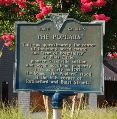 "The Poplars" Marker image. Click for full size.