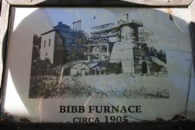 Bibb Furnace Marker (Center Marker) image. Click for full size.