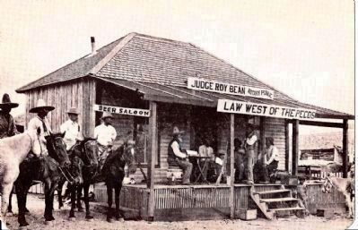 Law West of the Pecos image. Click for full size.