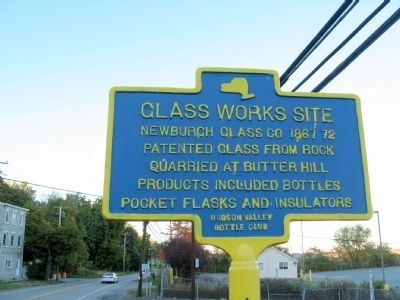 Glass Works Site Marker image. Click for full size.