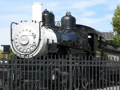 Southern Pacific Railroad No. 2252 Steam Locomotive image. Click for full size.