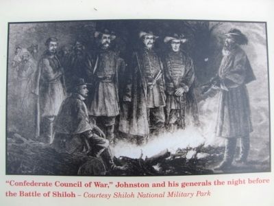 Johnston's Last Bivouac Marker. Click for full size. Johnston's Last Bivouac Marker image. Click for full size.