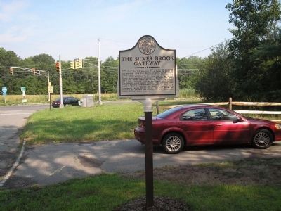 The Silver Brook Gateway Marker image. Click for full size.