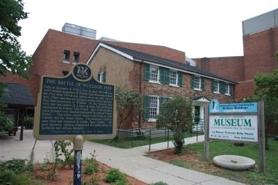 The Battle of Windsor - 1838 Marker. Click for full size. The Battle of Windsor - 1838 Marker image. Click for full size.
