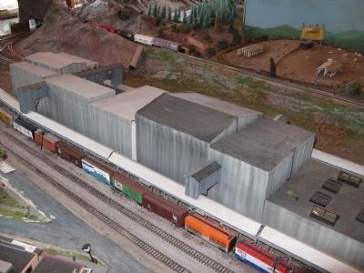 Pacific Fruit Express Ice-Making Facility Model image. Click for full size.