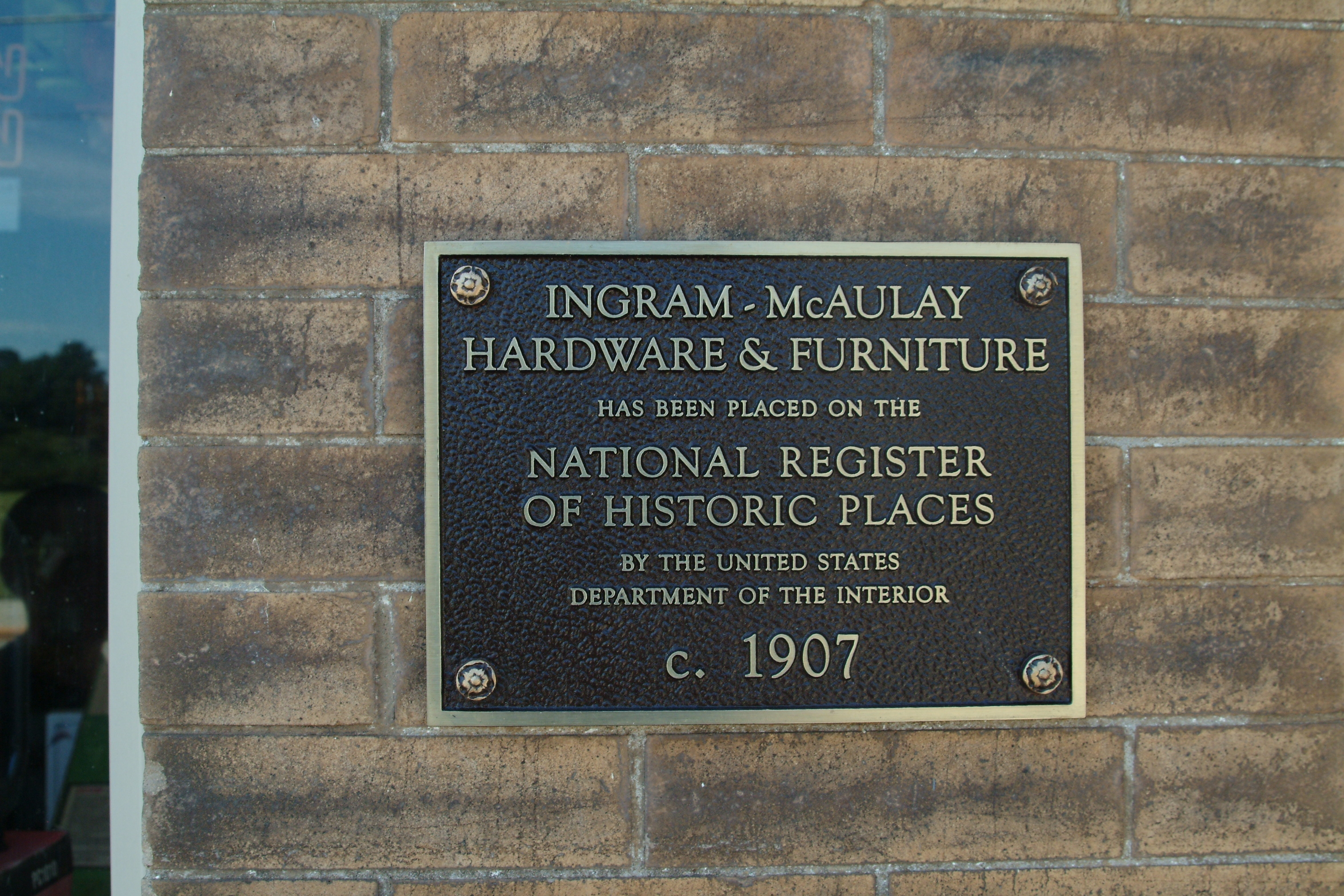 Ingram McAulay Hardware & Furniture Marker