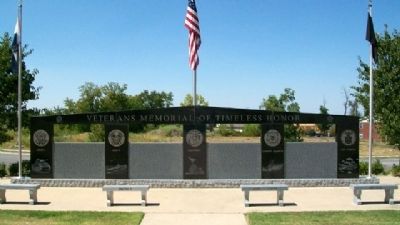 Veterans Memorial of Timeless Honor. Click for full size. Veterans Memorial of Timeless Honor image. Click for full size.