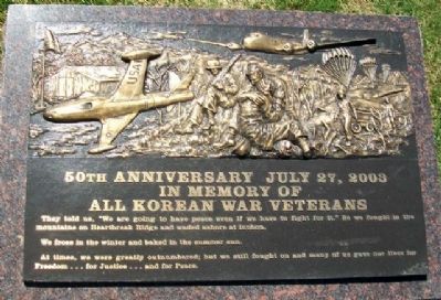 Veterans Memorial of Timeless Honor Korea. Click for full size. Veterans Memorial of Timeless Honor Korea image. Click for full size.
