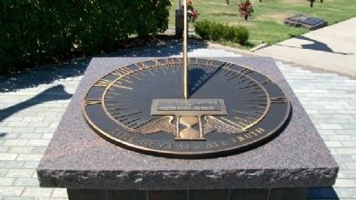 Veterans Memorial of Timeless Honor Sundial. Click for full size. Veterans Memorial of Timeless Honor Sundial image. Click for full size.