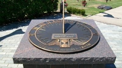 Veterans Memorial of Timeless Honor Sundial image. Click for full size.