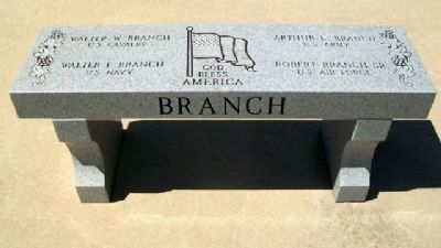 Veterans Memorial of Timeless Honor Bench image. Click for full size.