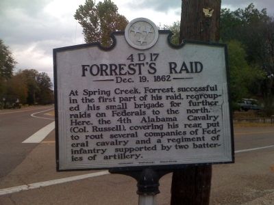 Forrest's Raid Marker image. Click for full size.