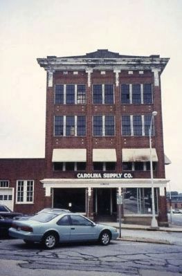 Carolina Supply Company -<br>North (Front) Facade. Click for full size. Carolina Supply Company -<br>North (Front) Facade image. Click for full size.