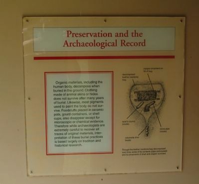 Preservation and the Archaeological Record Marker image. Click for full size.