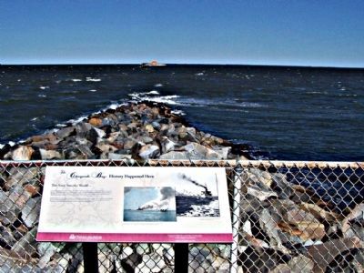 The Chesapeake Bay : History Happened Here Marker image. Click for full size.