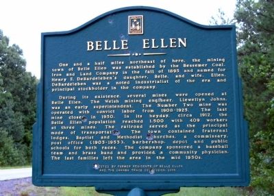 Belle Ellen Marker image. Click for full size.