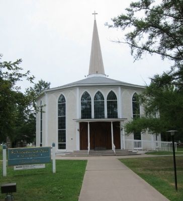 St. Vincent de Paul Church (1835). Click for full size. St. Vincent de Paul Church (1835) image. Click for full size.
