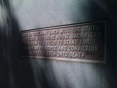 Confederate Memorial Marker. Click for full size. Confederate Memorial Marker image. Click for full size.