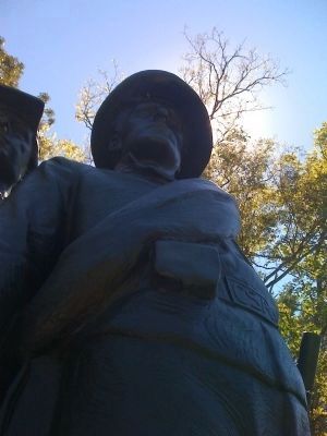 Confederate Memorial Marker. Click for full size. Confederate Memorial Marker image. Click for full size.