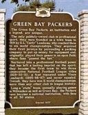 Green Bay Packers Marker image. Click for full size.