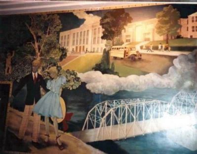 One of the many Courthouse Murals - by  Local Artists image. Click for full size.