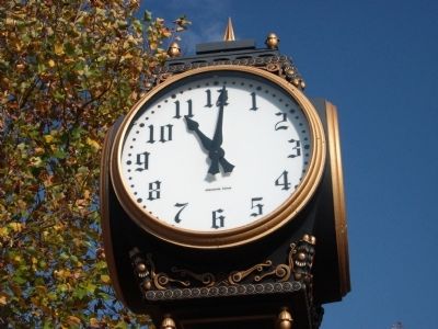 The Courthouse Clock image. Click for full size.