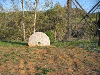 Millstone near Markers image. Click for full size.