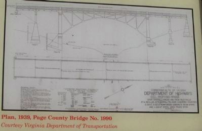 Engineering Plan of the Bridge image. Click for full size.
