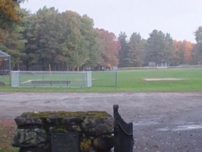 Site of Camp Lander Marker. Click for full size. Site of Camp Lander Marker image. Click for full size.