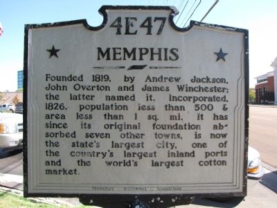 Memphis Marker image. Click for full size.
