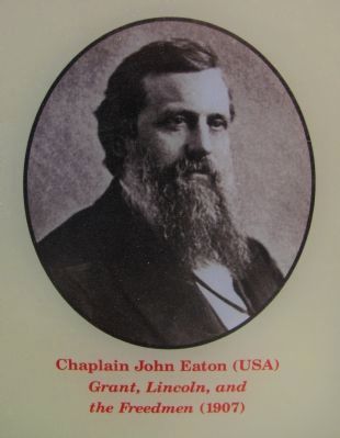 Chaplain John Eaton image. Click for full size.