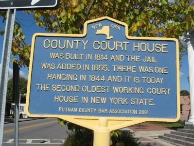 County Court House Marker image. Click for full size.