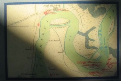 Wartime Map of the Island No. 10 Area image. Click for full size.