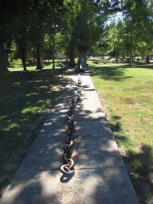 Chain Laid out Behind the Anchor image. Click for full size.