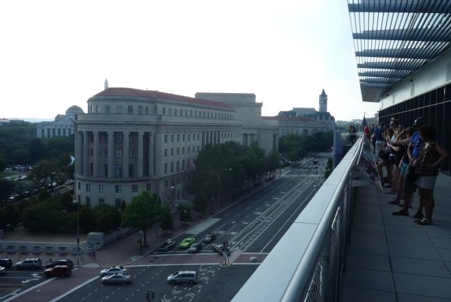 The Newseum's Pennsylvania Avenue Terrace image, Touch for more information