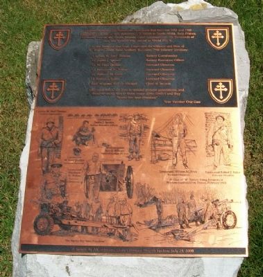 Number 1 Gun Marker image. Click for full size.