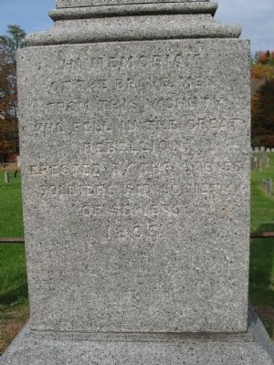Somers Soldiers Memorial image. Click for full size.