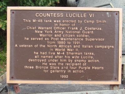 Countess Lucille VI Marker. Click for full size. Countess Lucille VI Marker image. Click for full size.