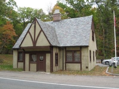 Bear Mountain Bridge Toll House. Click for full size. Bear Mountain Bridge Toll House image. Click for full size.
