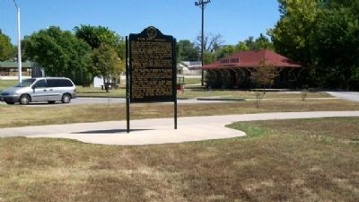 Webb City Marker. Click for full size. Webb City Marker image. Click for full size.