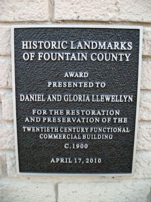Twentieth Century Functional Commercial Building Marker image. Click for full size.