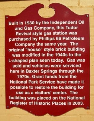 Phillips 66 Petroleum Company Gas Station Marker image. Click for full size.