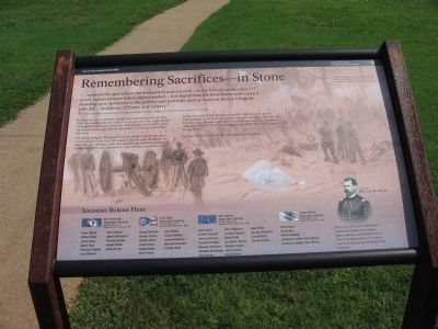Remembering Sacrifices - in Stone Marker image. Click for full size.