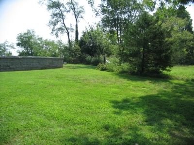 Marker and Graves beside the Hazen Monument Enclosure. Click for full size. Marker and Graves beside the Hazen Monument Enclosure image. Click for full size.