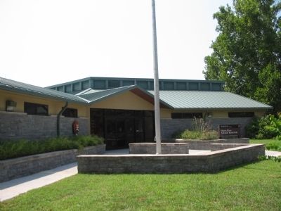 Visitor Center at Stones River image. Click for full size.