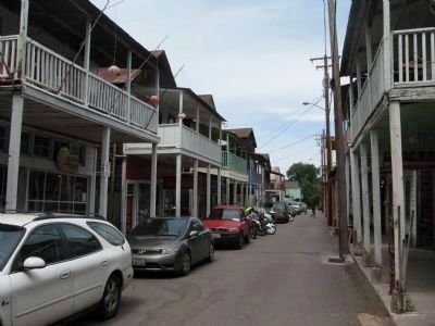 Looking North on Main Street - Locke, California image. Click for full size.