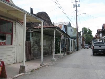 Looking South on Main Street - Locke, California image. Click for full size.
