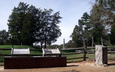 Battle of the Crater Markers image. Click for full size.